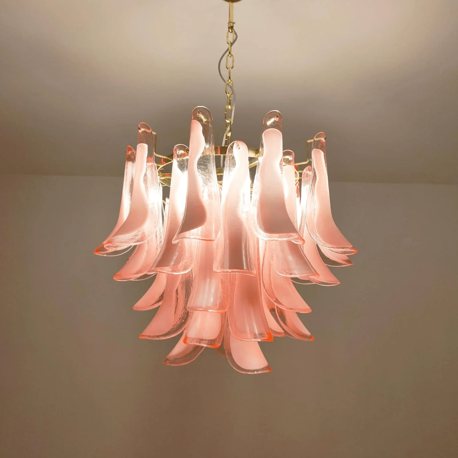 Aurora Chandelier Murano Glass Tiered Italian