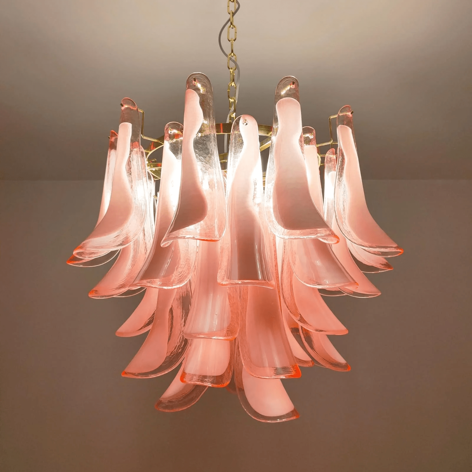 Aurora Chandelier Murano Glass Tiered Italian