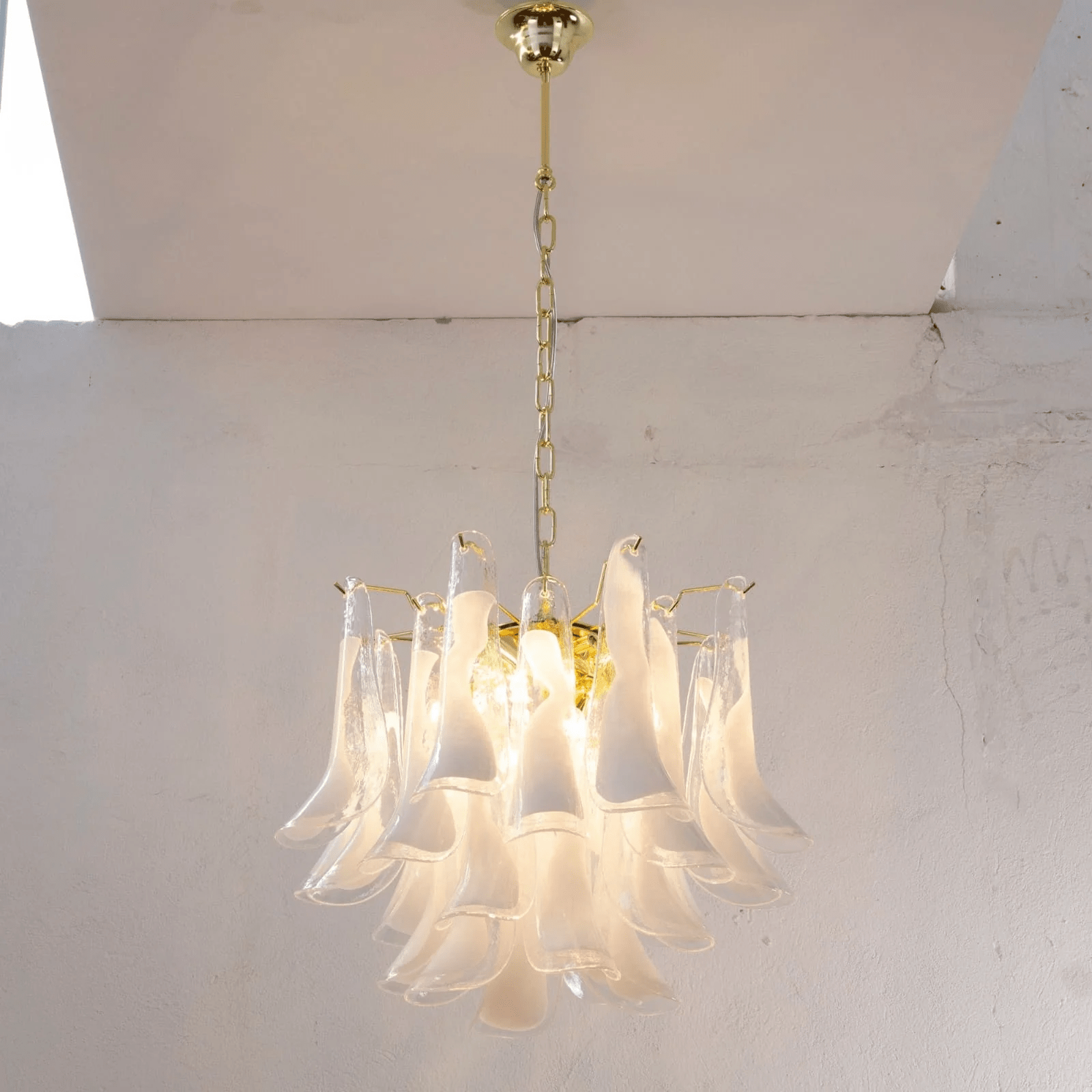 Aurora Chandelier Murano Glass Tiered Italian