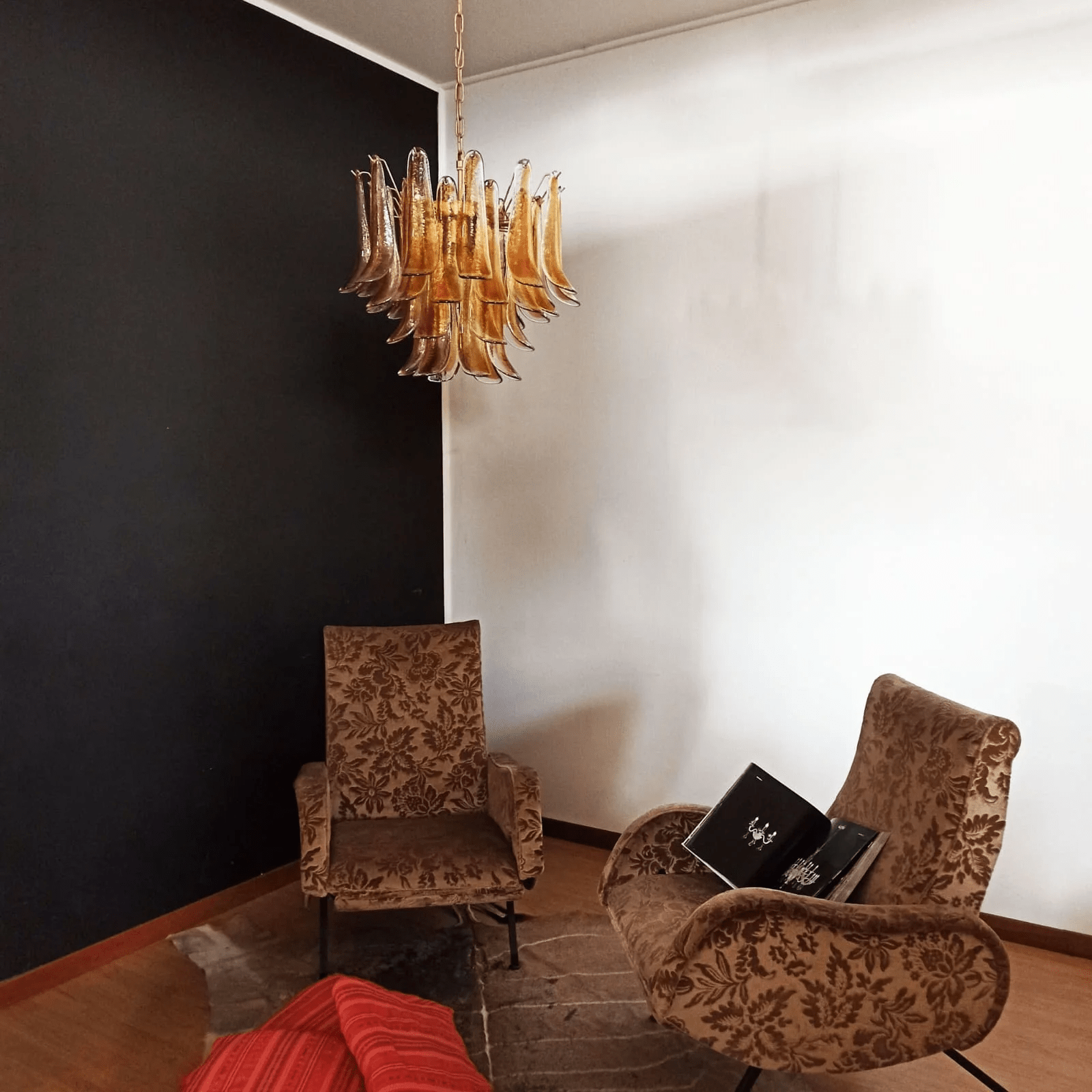 Aurora Chandelier Murano Glass Tiered Italian