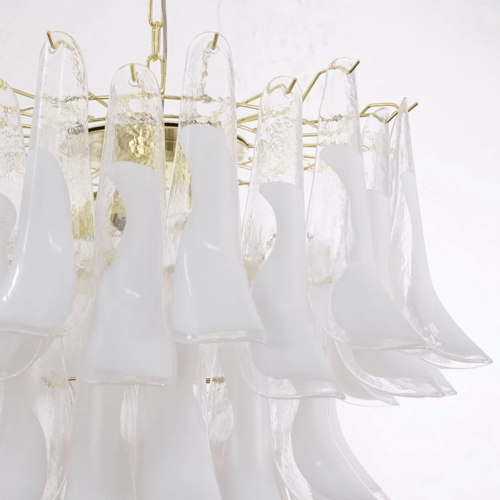 Aurora Chandelier Murano Glass Tiered Italian