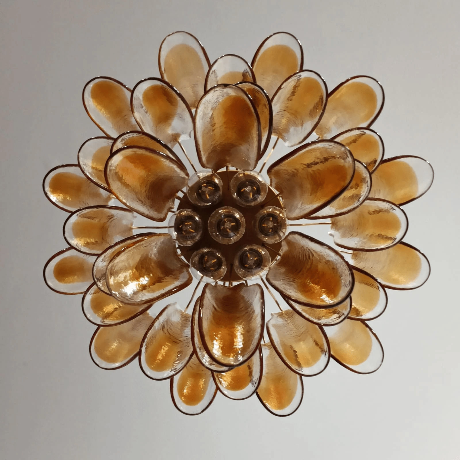 Aurora Chandelier Murano Glass Tiered Italian