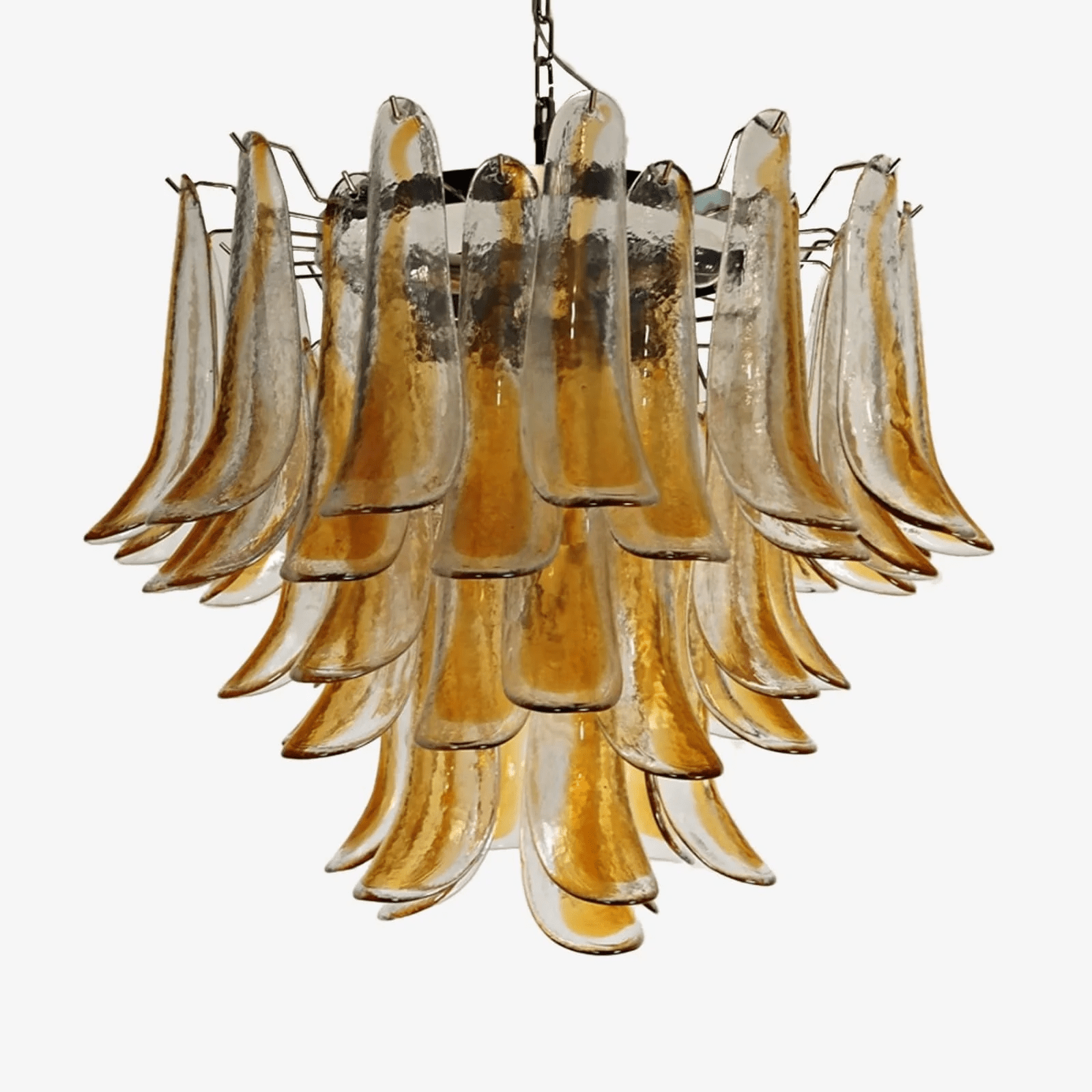 Aurora Chandelier Murano Glass Tiered Italian