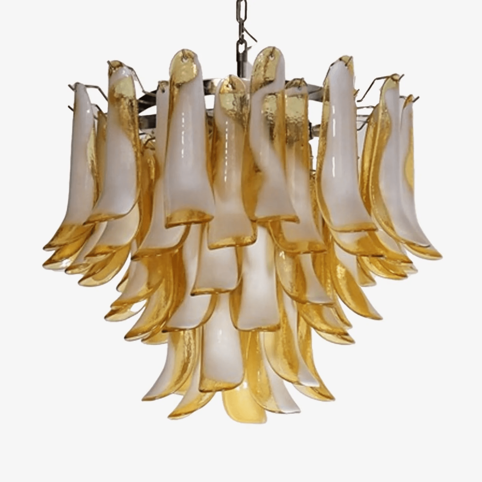 Aurora Chandelier Murano Glass Tiered Italian