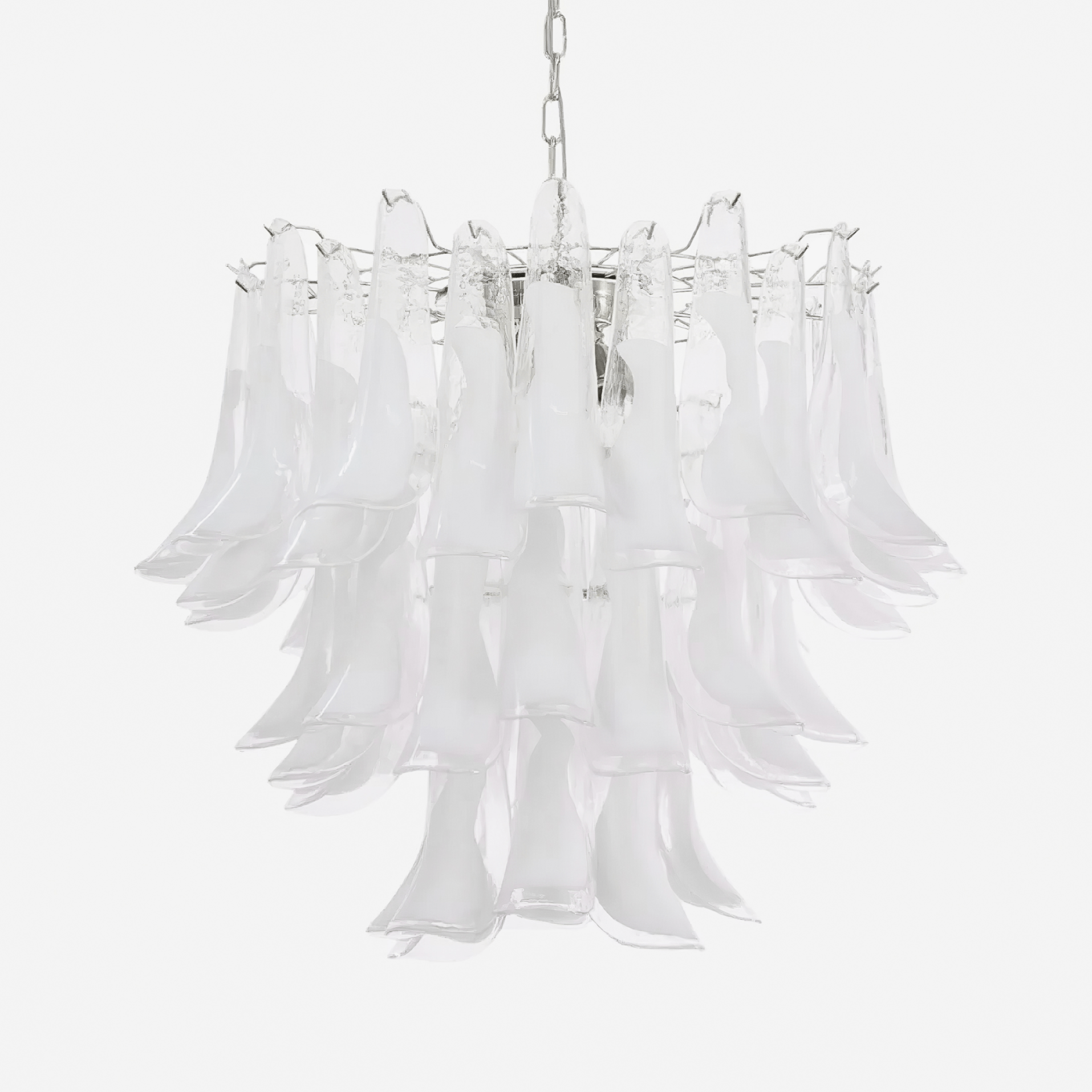 Aurora Chandelier Murano Glass Tiered Italian