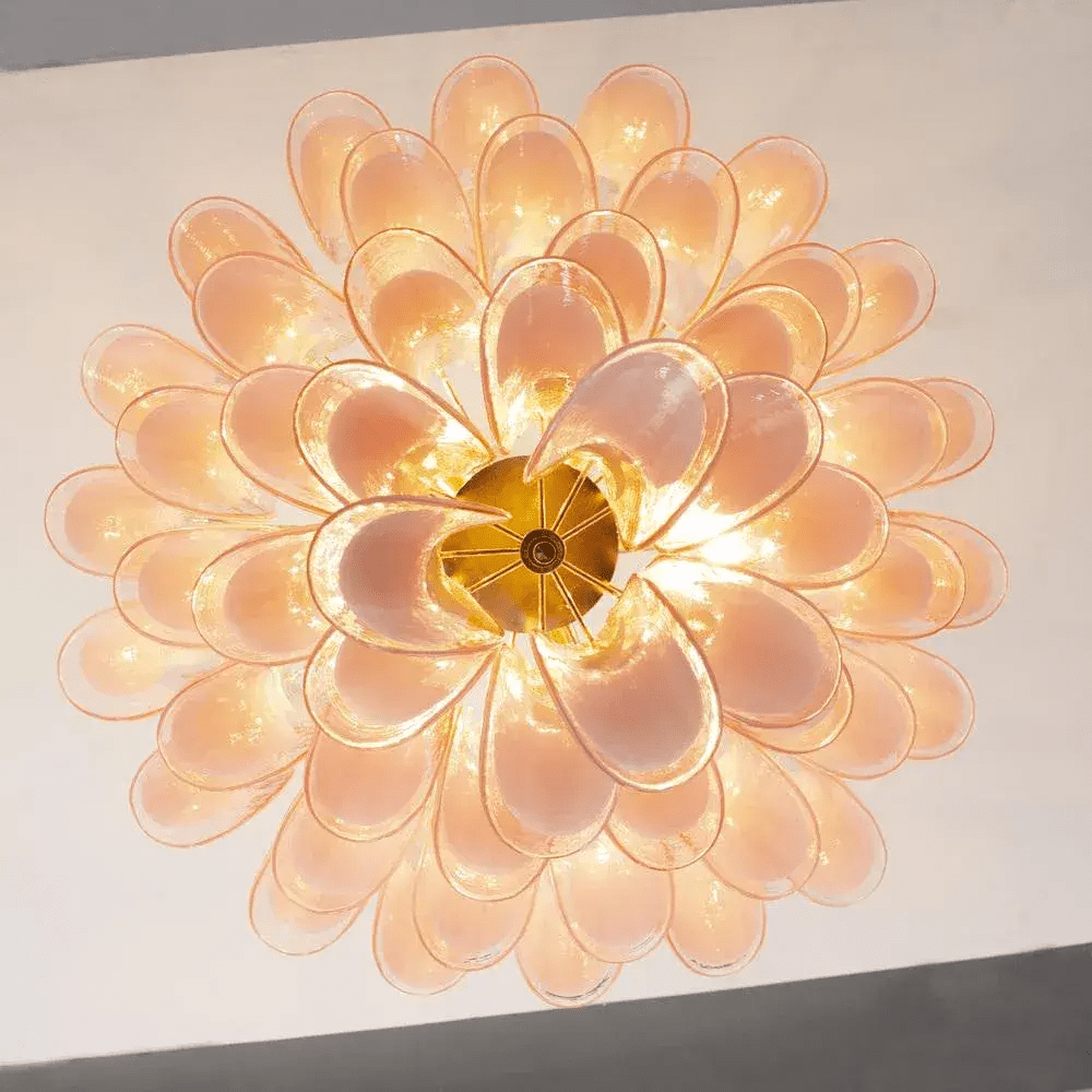 Aurora Chandelier Murano Glass Tiered Italian