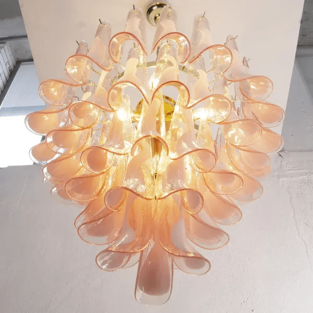 Aurora Chandelier Murano Glass Tiered Italian