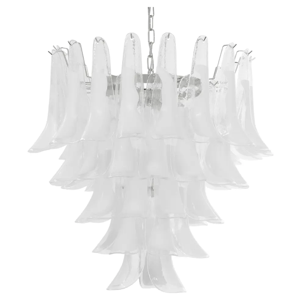 Aurora Chandelier Murano Glass Tiered Italian