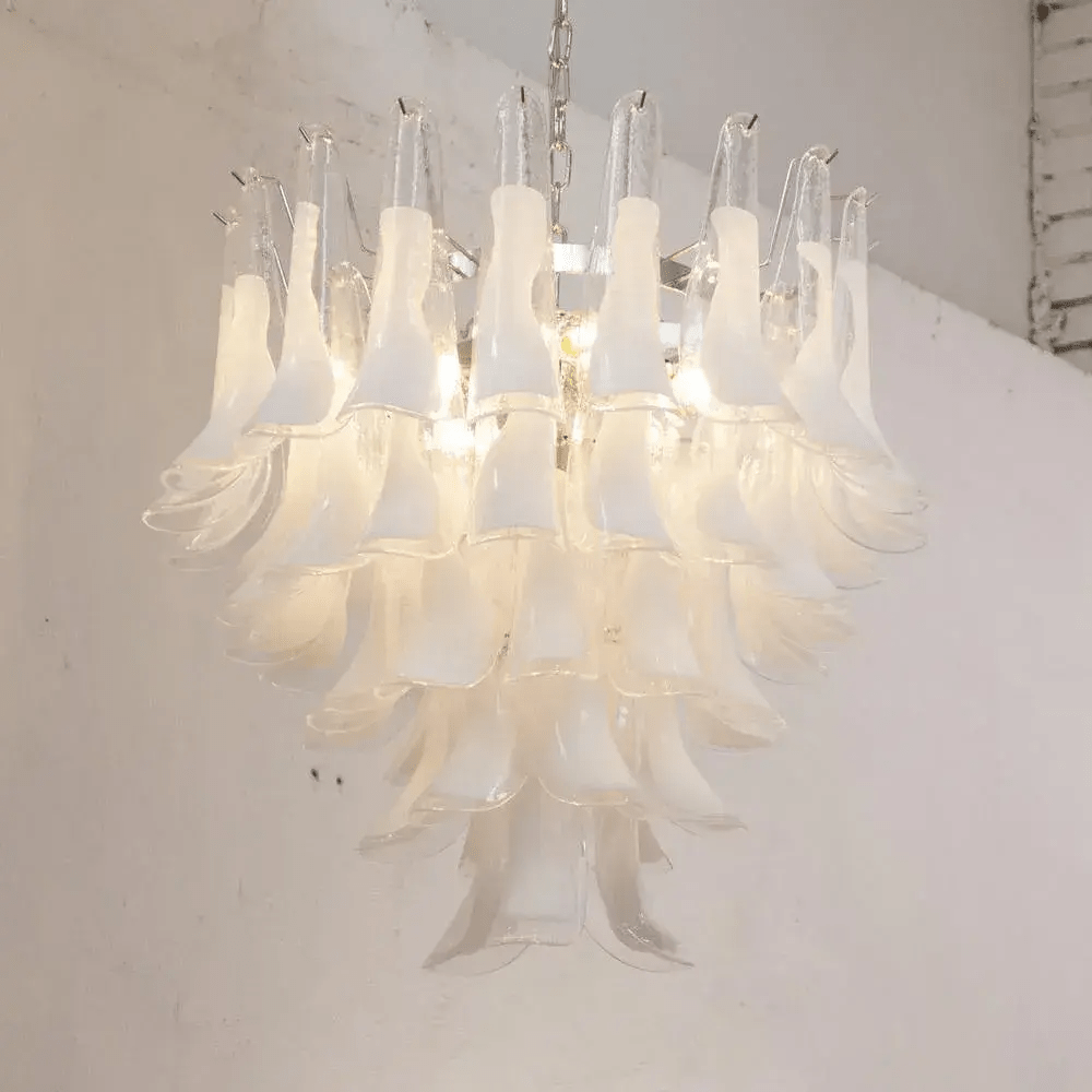 Aurora Chandelier Murano Glass Tiered Italian