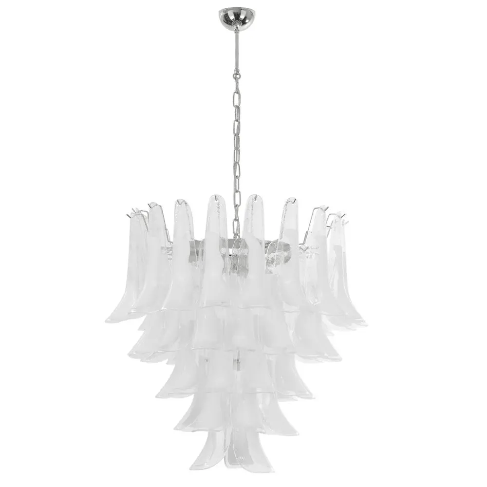 Aurora Chandelier Murano Glass Tiered Italian