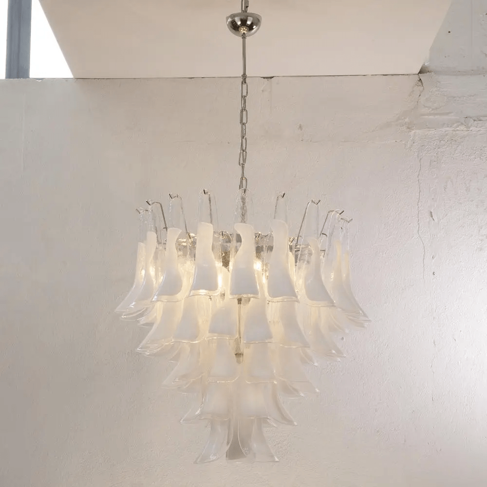 Aurora Chandelier Murano Glass Tiered Italian