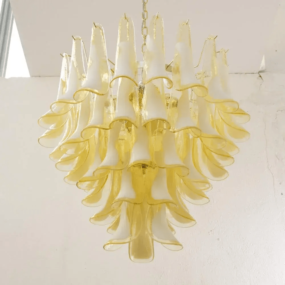 Aurora Chandelier Murano Glass Tiered Italian