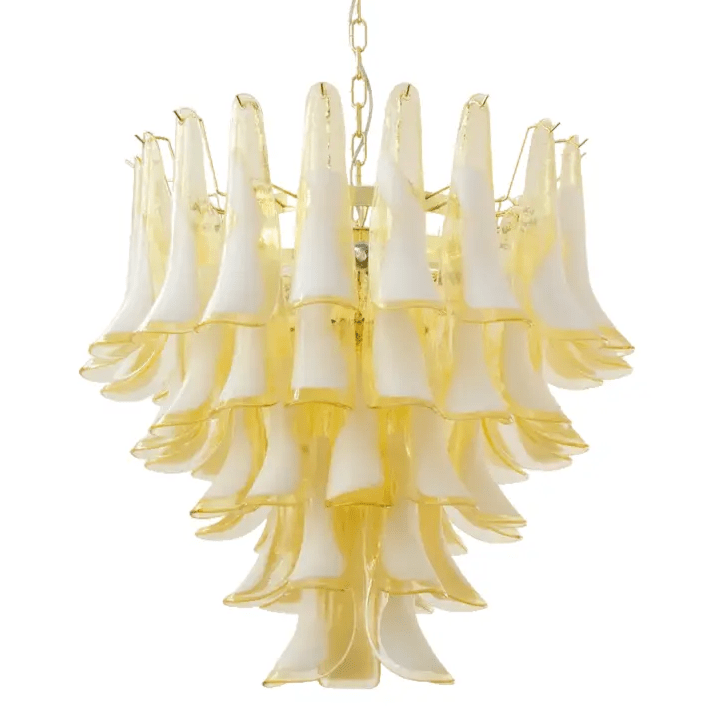 Aurora Chandelier Murano Glass Tiered Italian