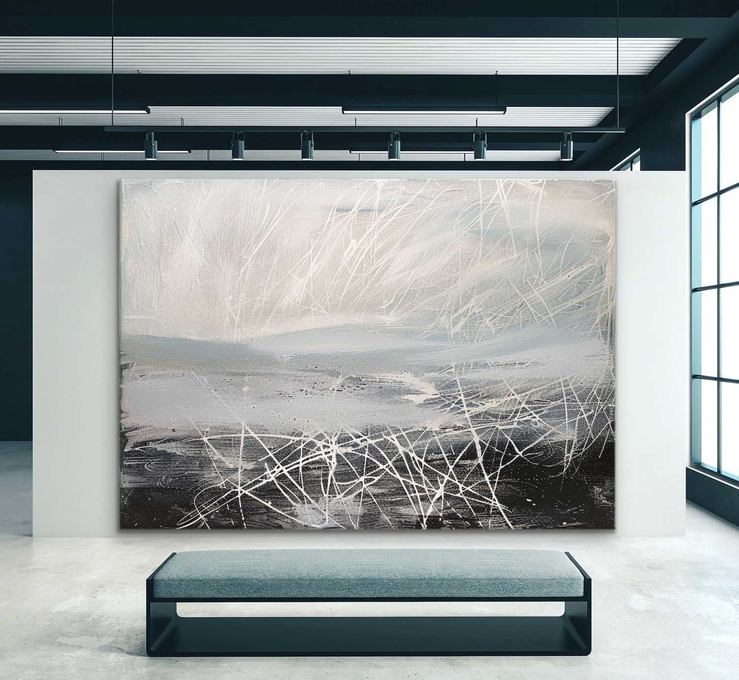 Abstract Expressionist Art AEA035 - Neutralighting
