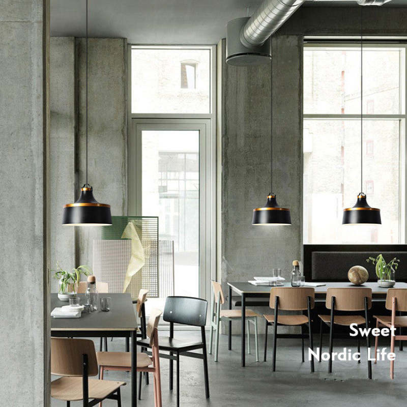 Valentina Modern Colorful Single Pendant Light, Metal Shade - Neutralighting