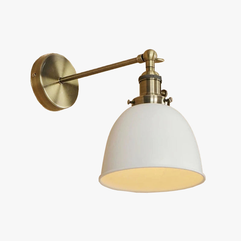 Epoch Hanging Wall Lamp Retro/Vintage, Metal/LED, Black/White/Gray, Bedroom - Neutralighting