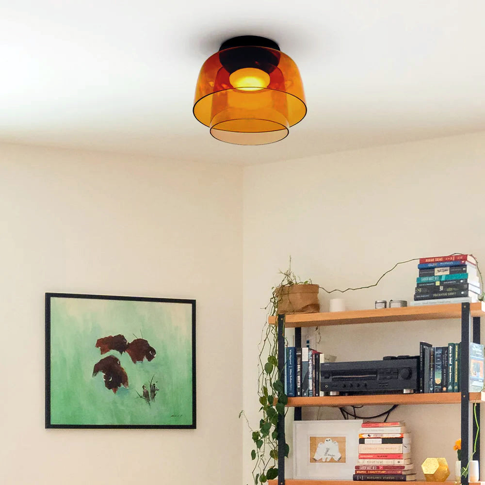 Aria Modern Simple Creative Glass Flush Mount Ceiling Light - Neutralighting