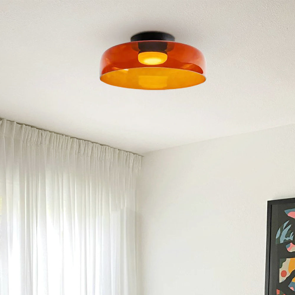 Aria Modern Simple Creative Glass Flush Mount Ceiling Light - Neutralighting