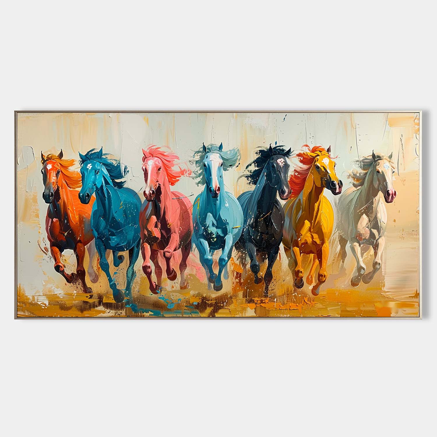 Troy Contemporary Horse Art - Letslighting