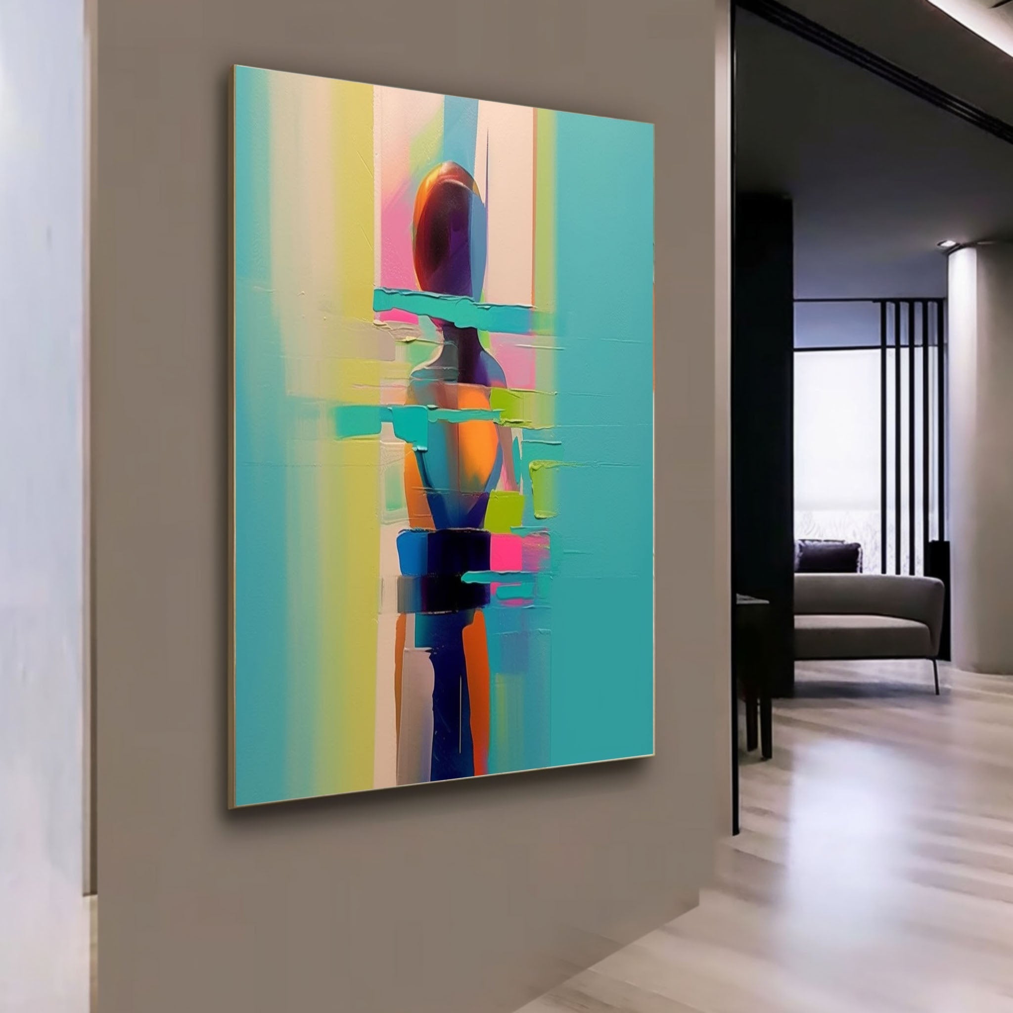 Palette Canvas Art PAC013 - Neutralighting