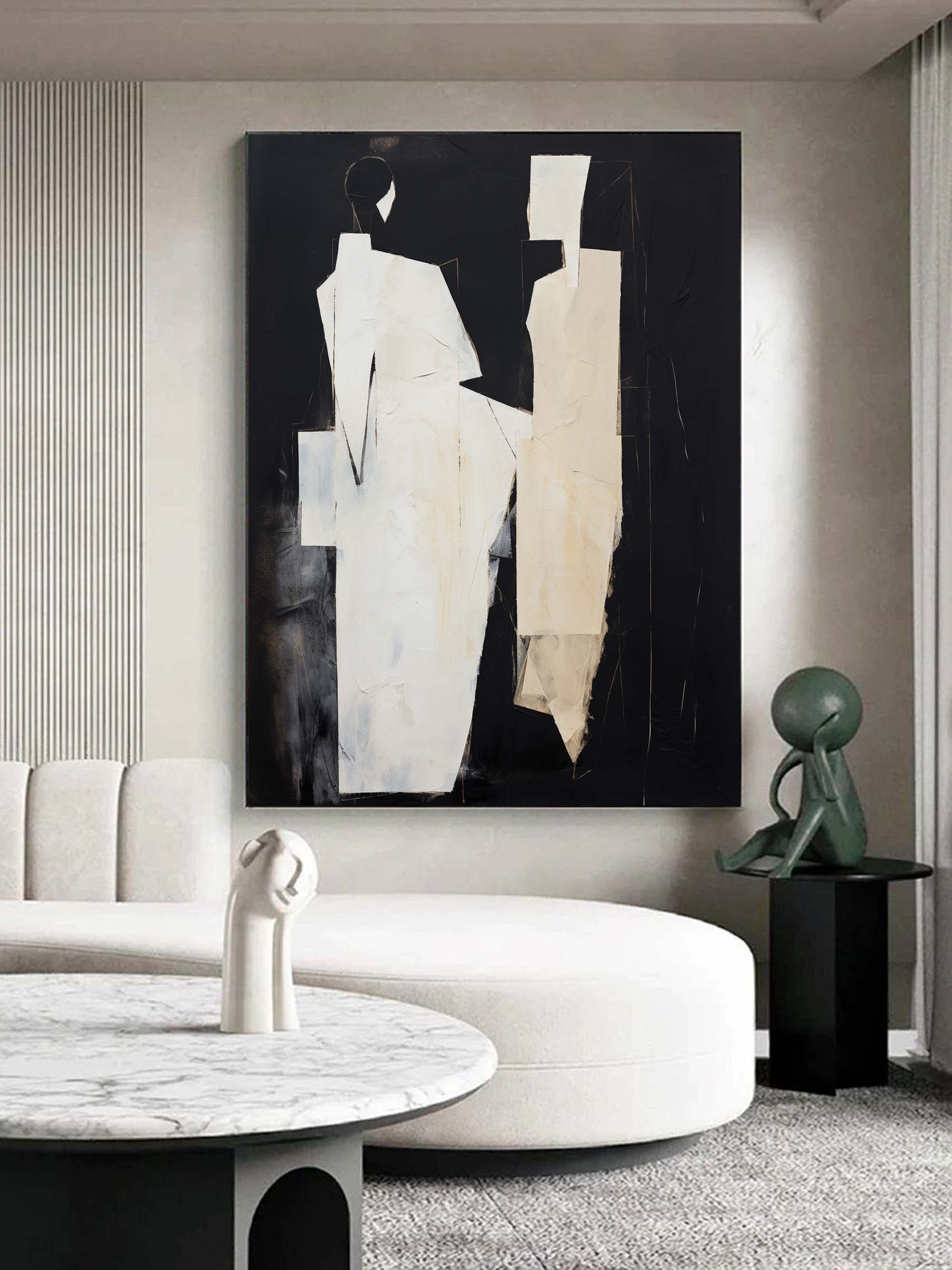 Wall Art Figurative Contemporary Minimalist Modern Art