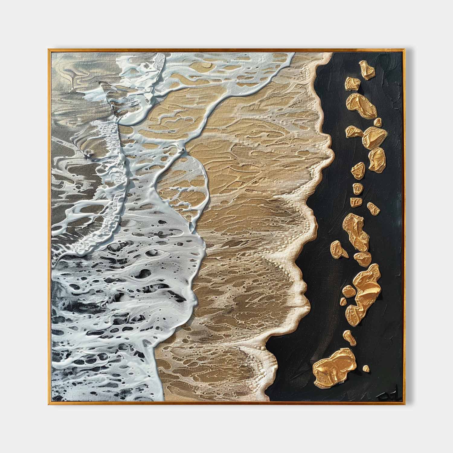 Plaster Art Texture Painting SG286 - Neutralighting