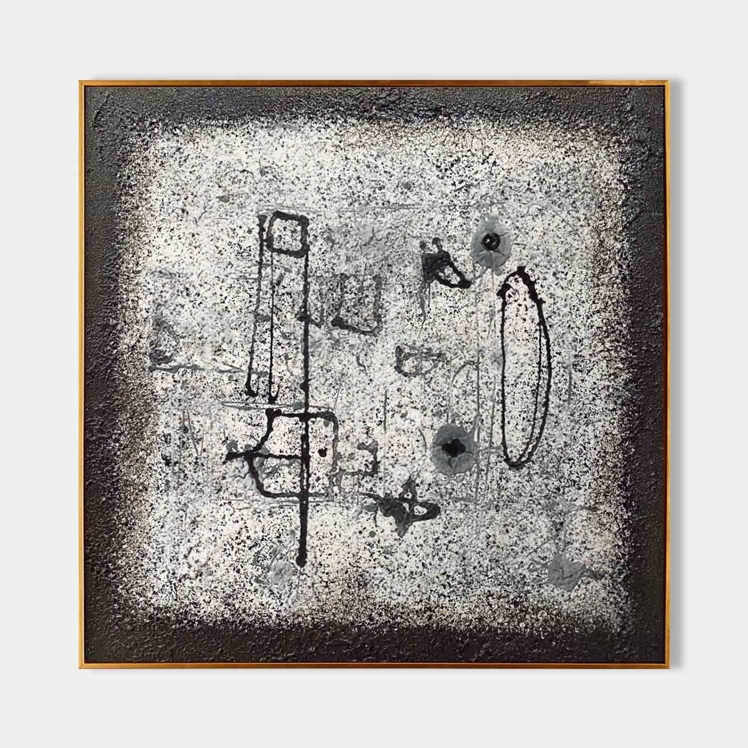 Wall art Minimalist Monochrome Line Wabi-Sabi