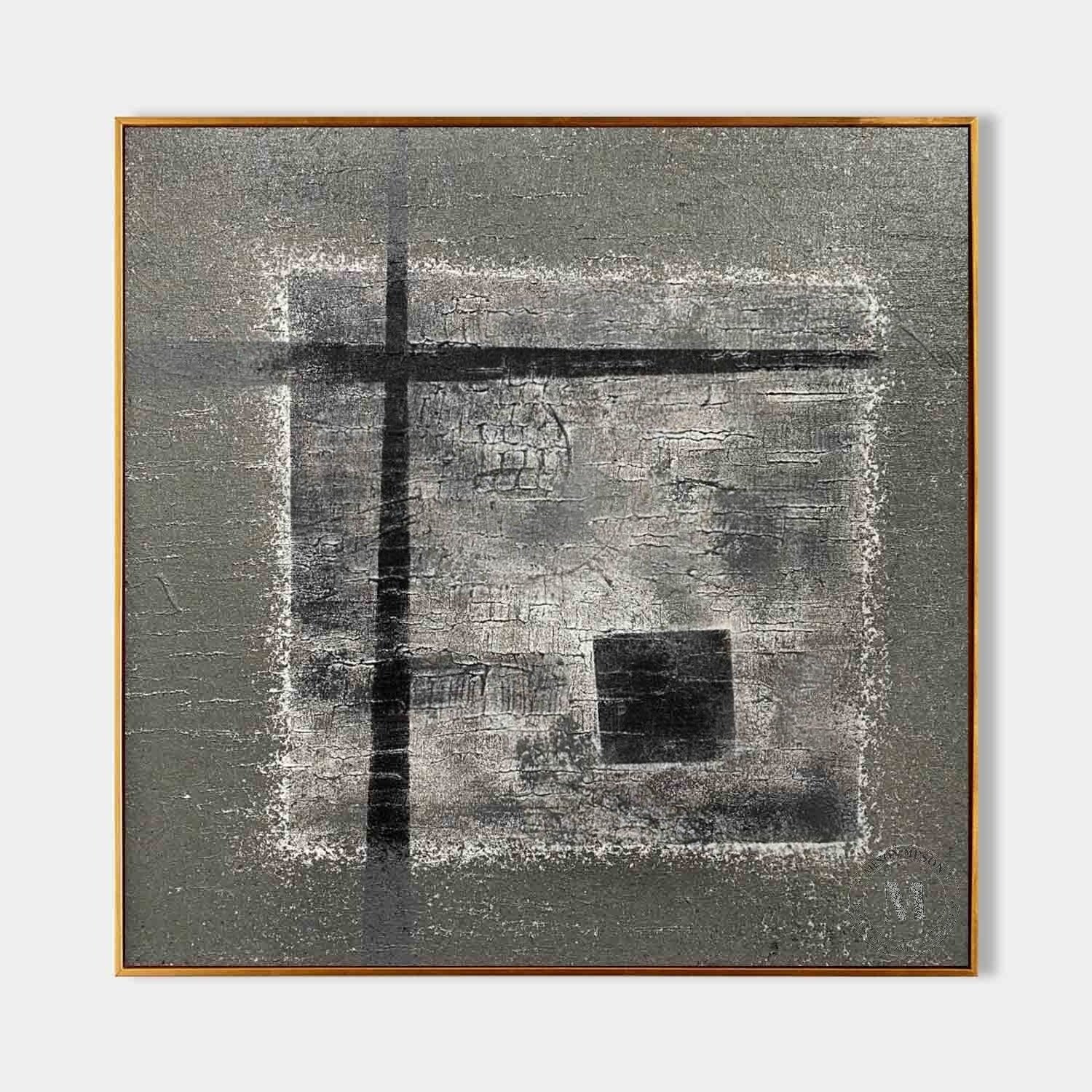 Wall Art Square Minimalist Geometric