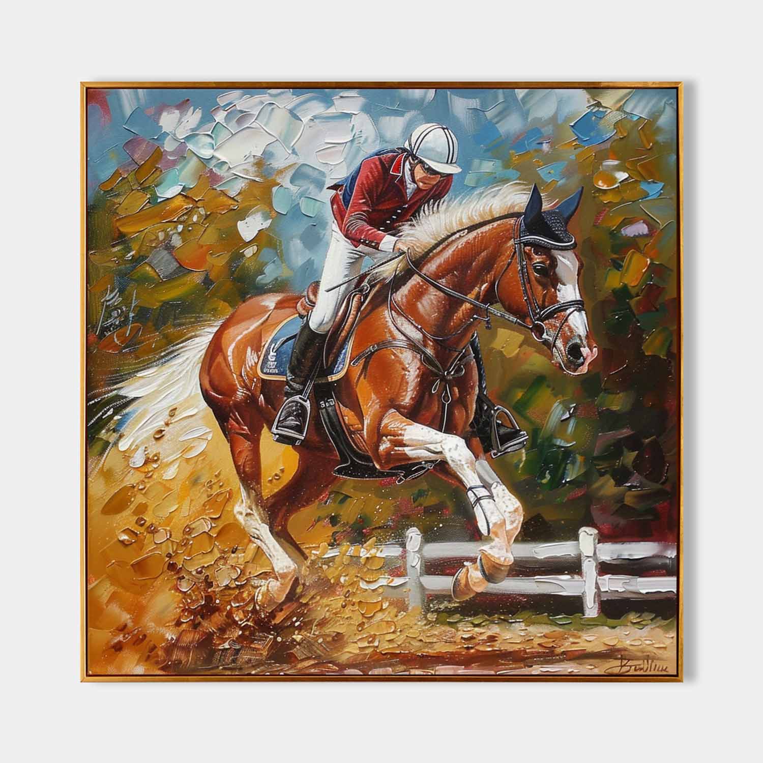 Contemporary Horse Art HA013 - Neutralighting
