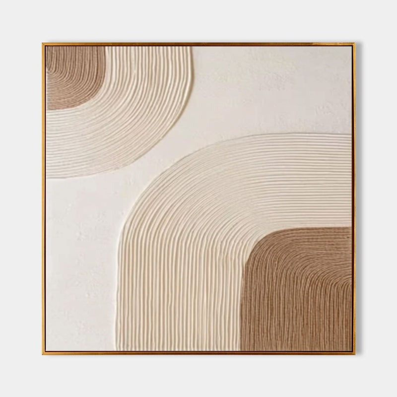 Wall Art Abstract Line Texture Painting