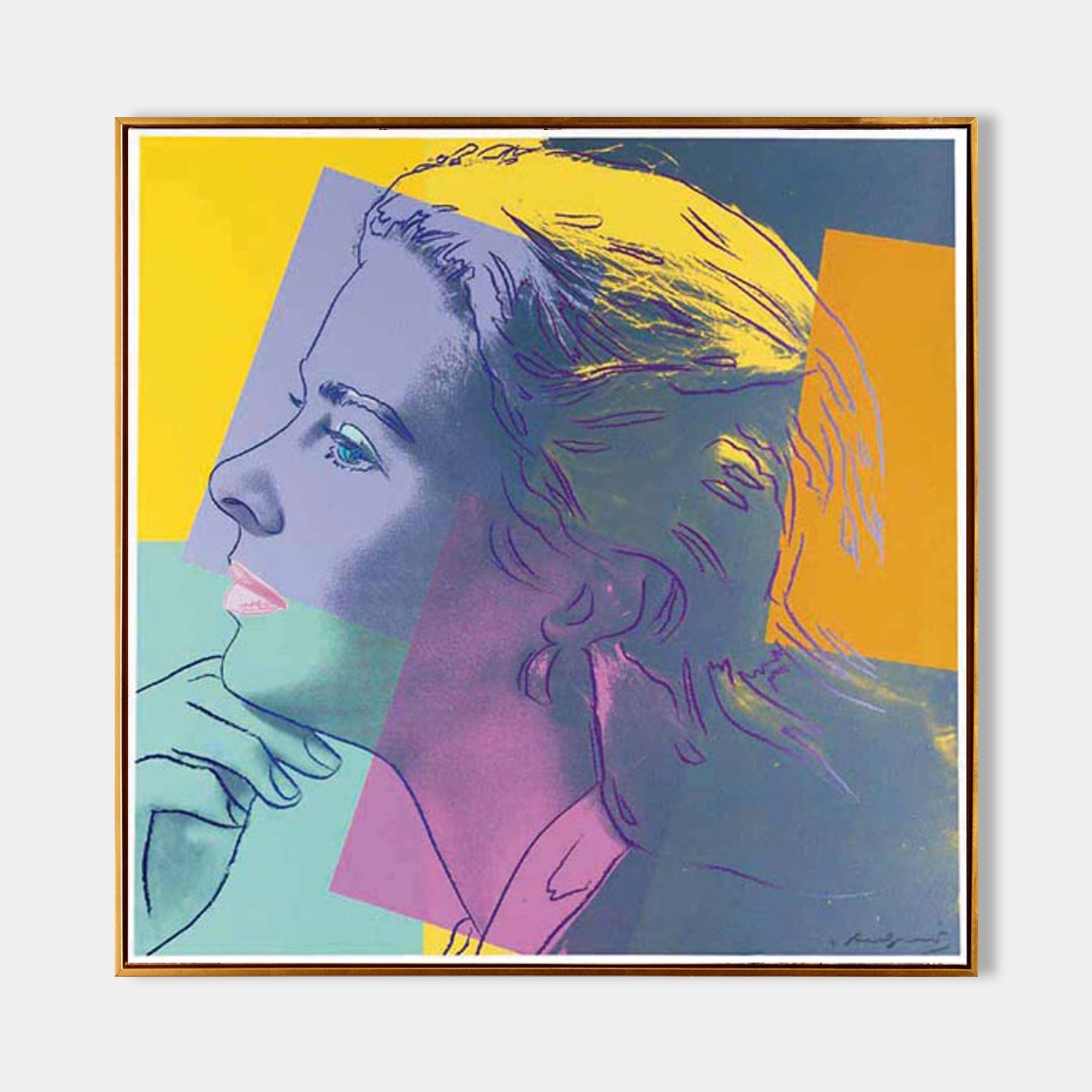 Andy Warhol Painting AW18 - Neutralighting