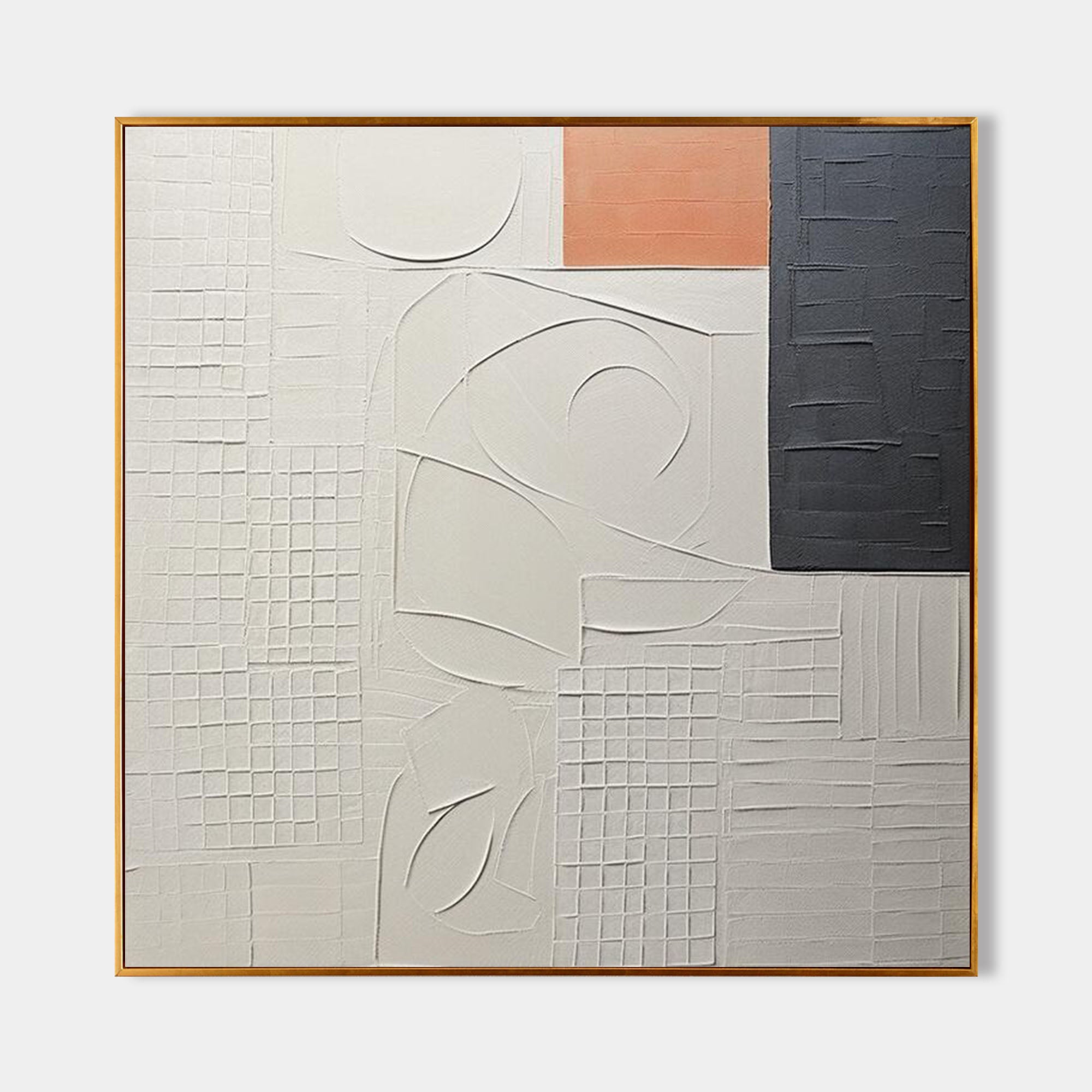 Plaster Art Texture Painting SG249 - Neutralighting