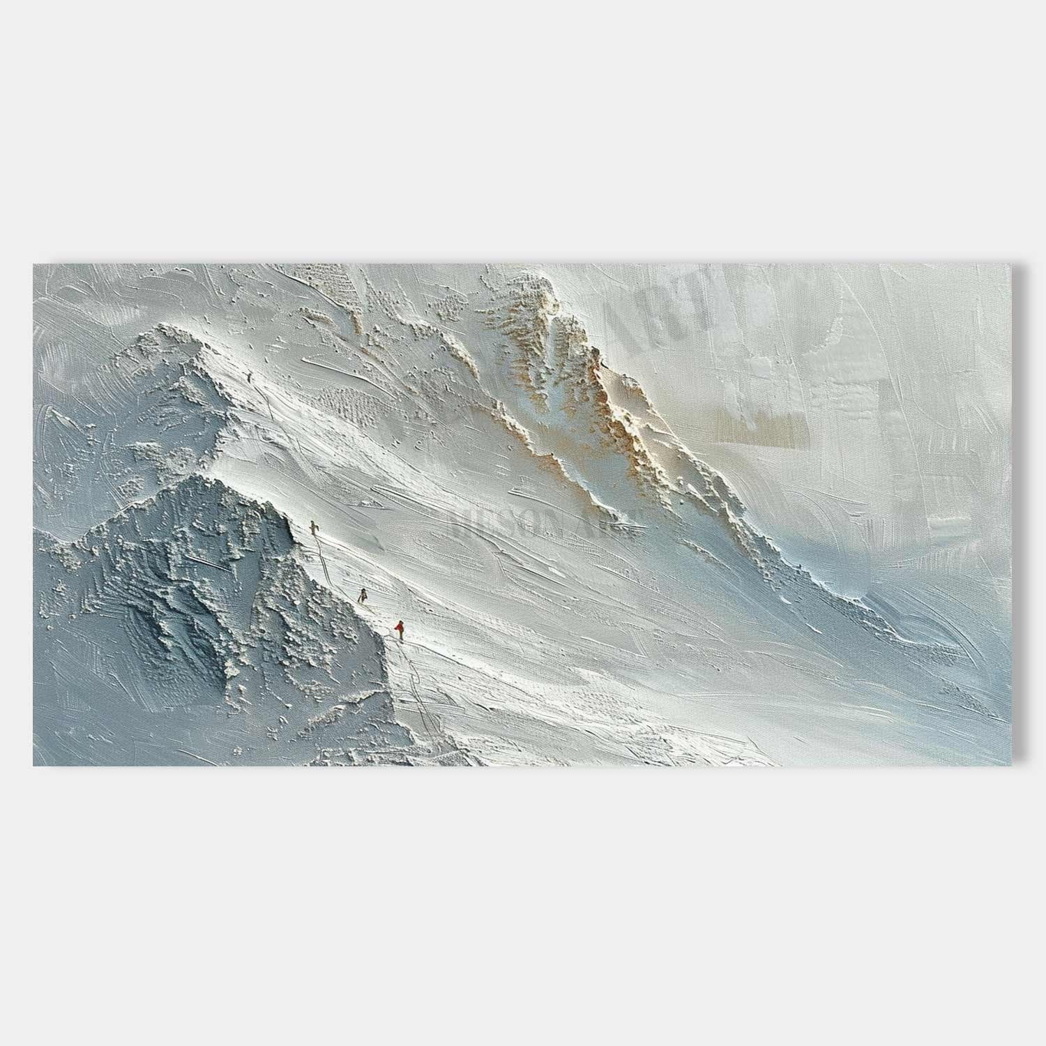 Plaster Art Texture Painting SG307 - Neutralighting