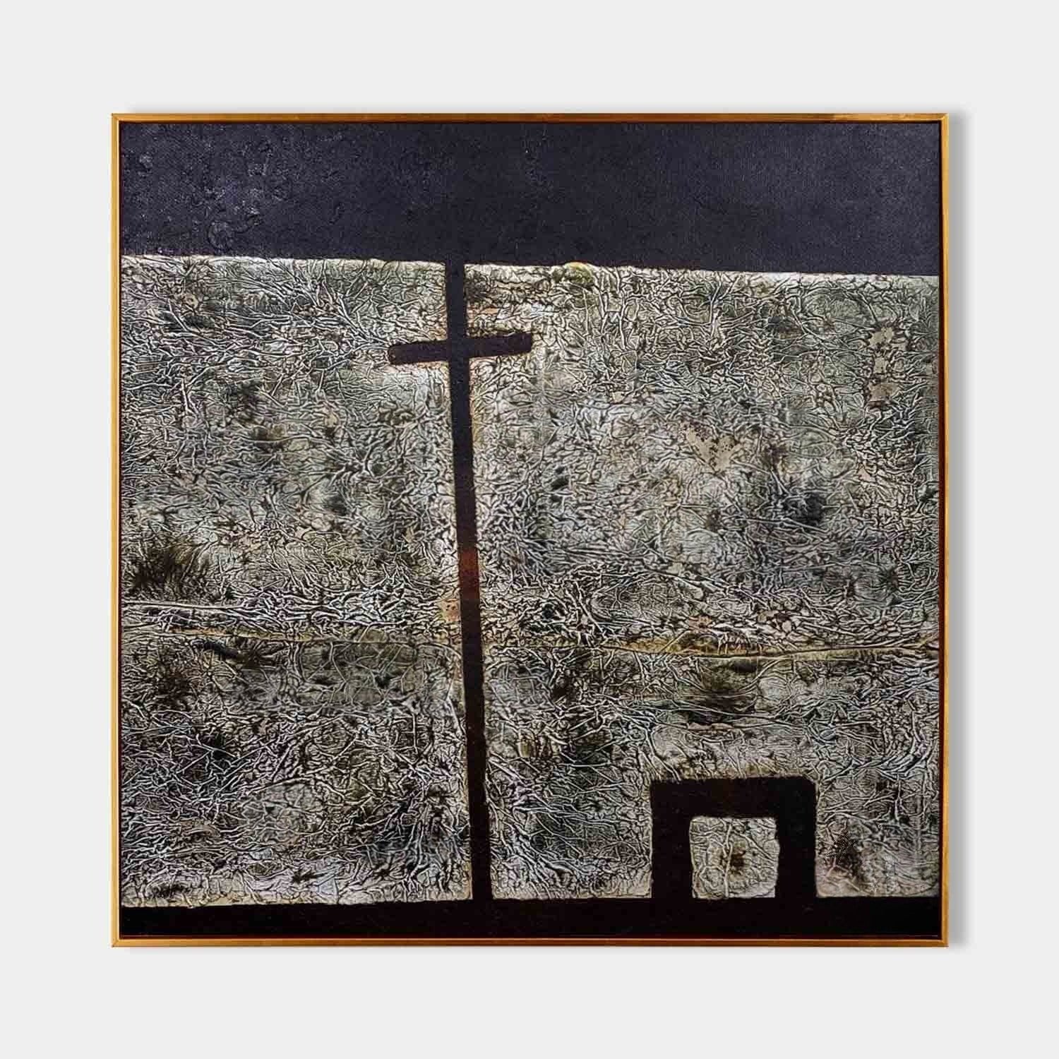 Wall Art Square Minimalist Geometric