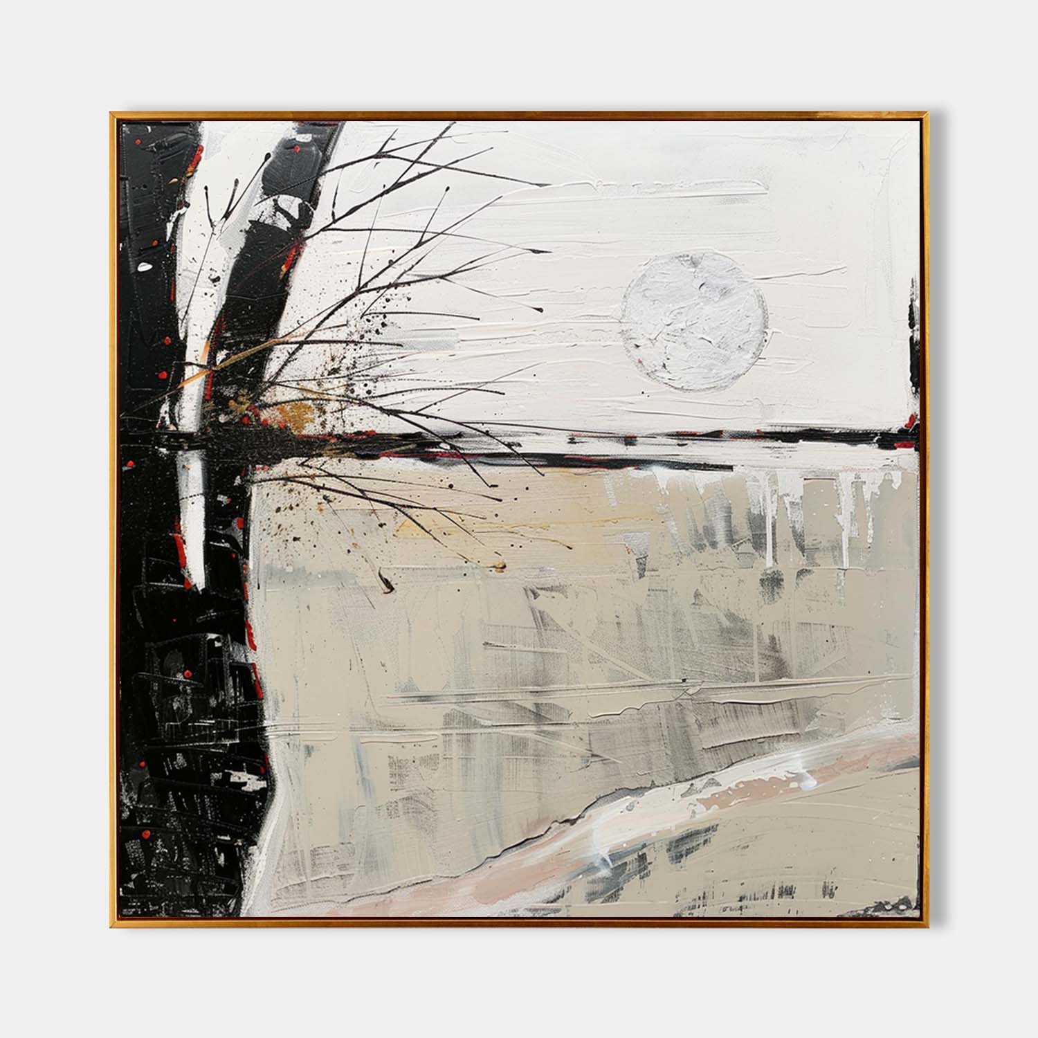 Wabi-Sabi Wall Art #TX336 - Neutralighting