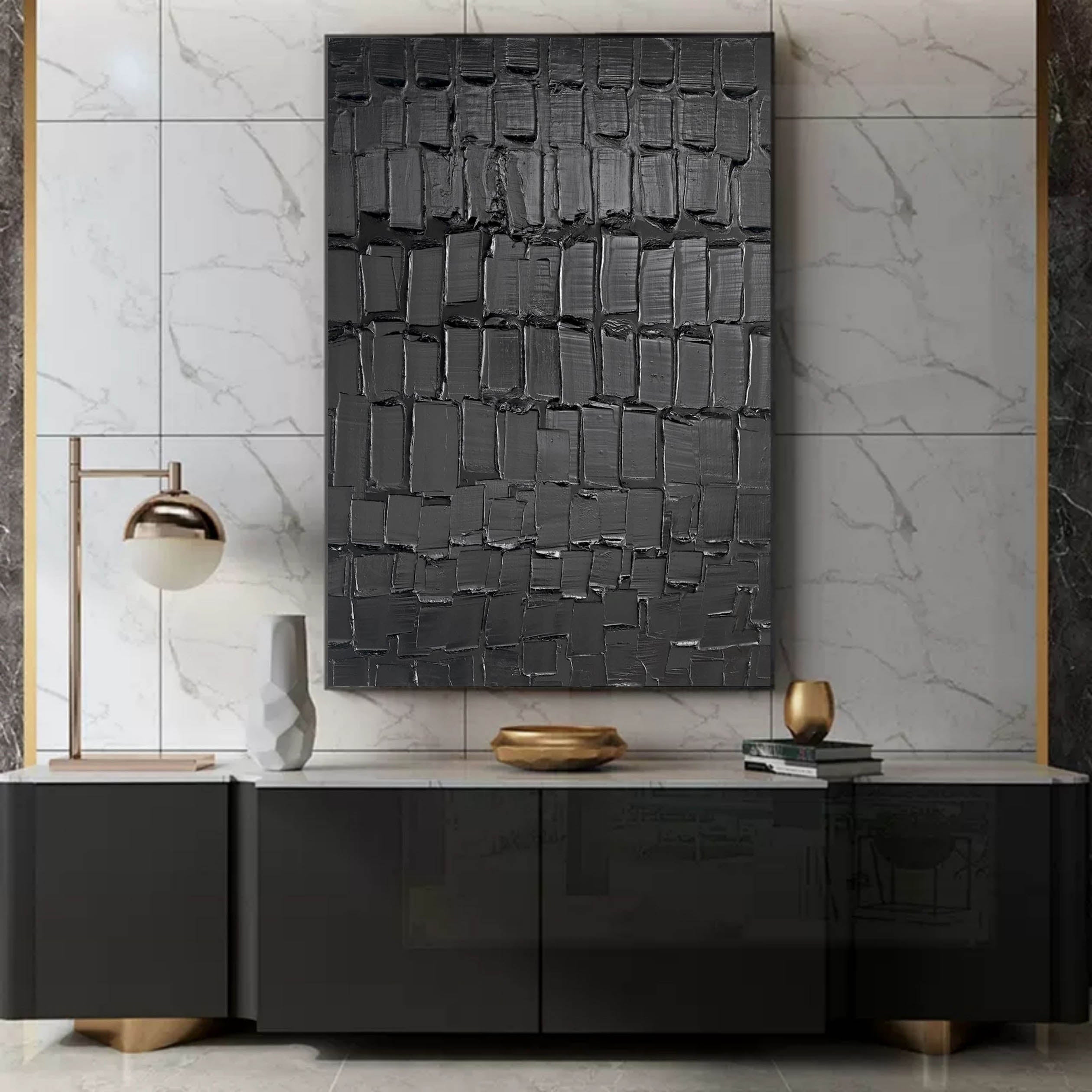 Wall Art Plaster Minimalist Abstract Modern
