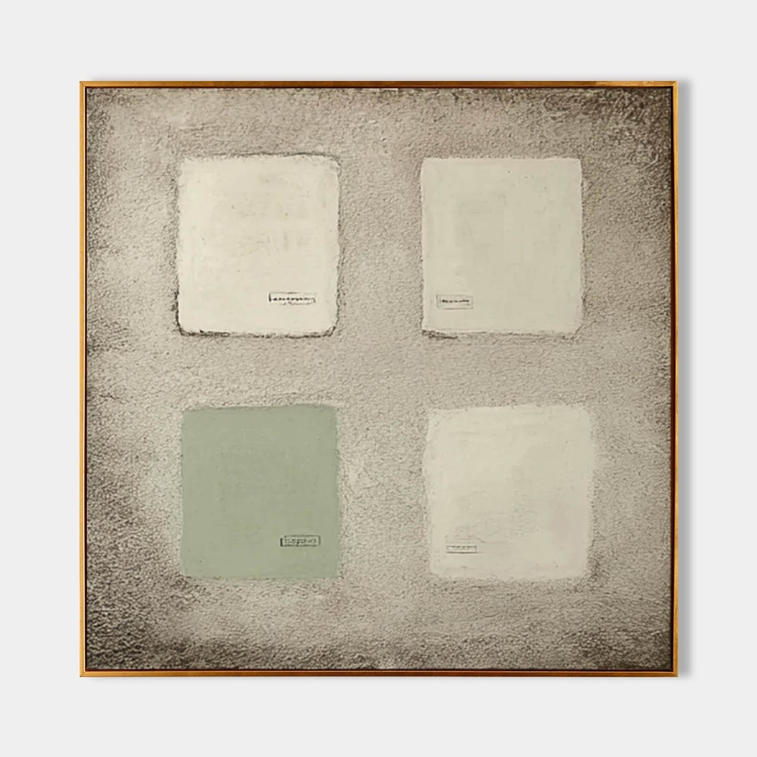 Minimalist Color Block Texture Painting