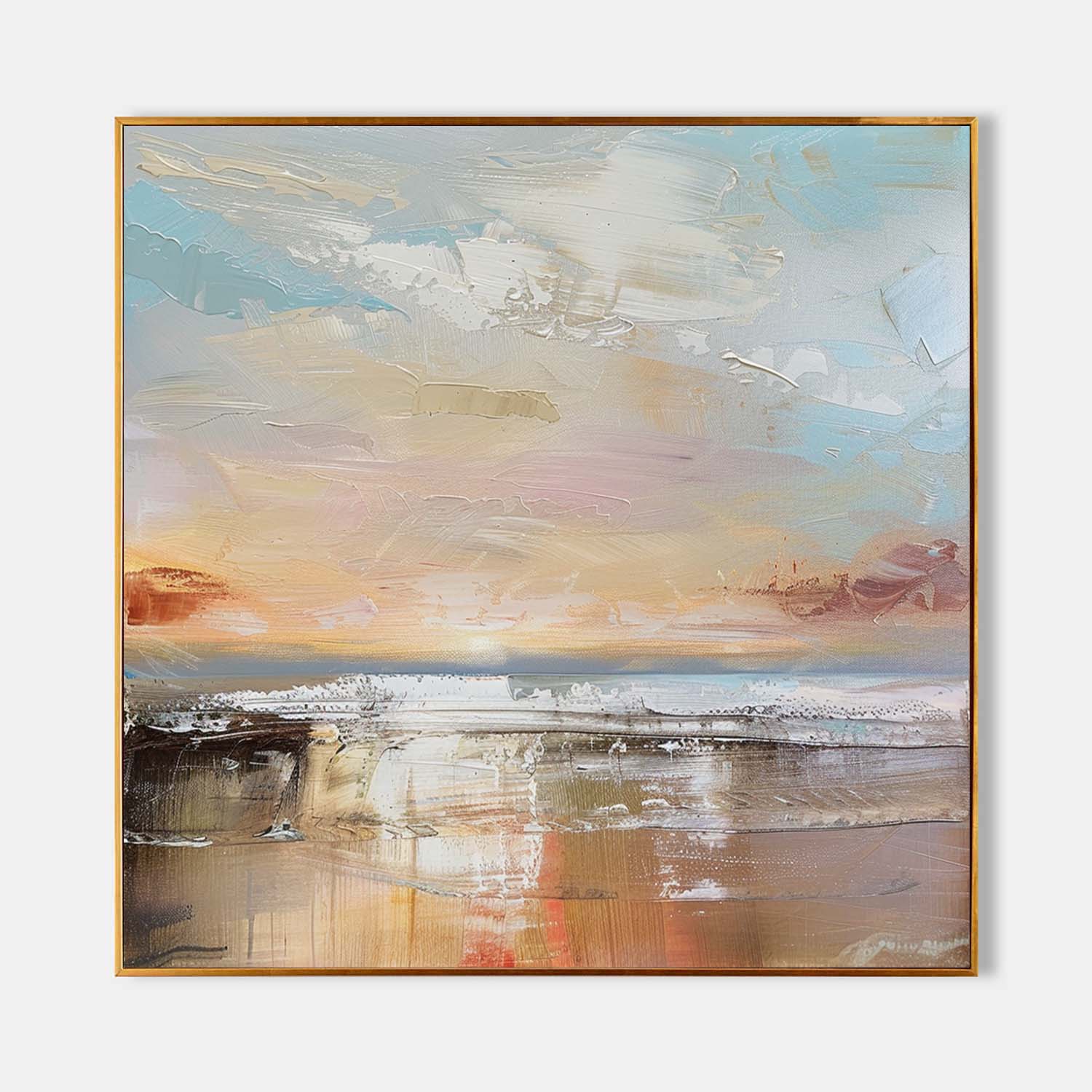 Wall Art Landscape Impressionist Coastal Serene