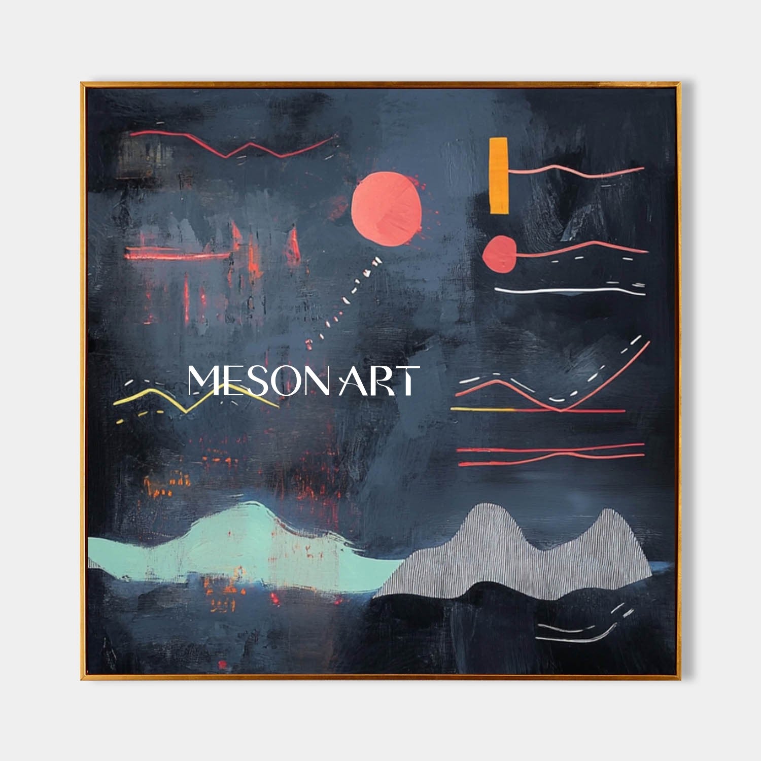 Contemporary Minimalist Art MA130 - Neutralighting