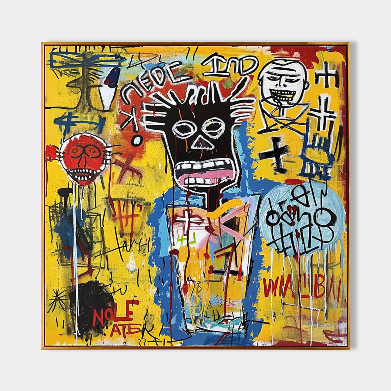 Fuffy Abstract Graffiti Art - Letslighting