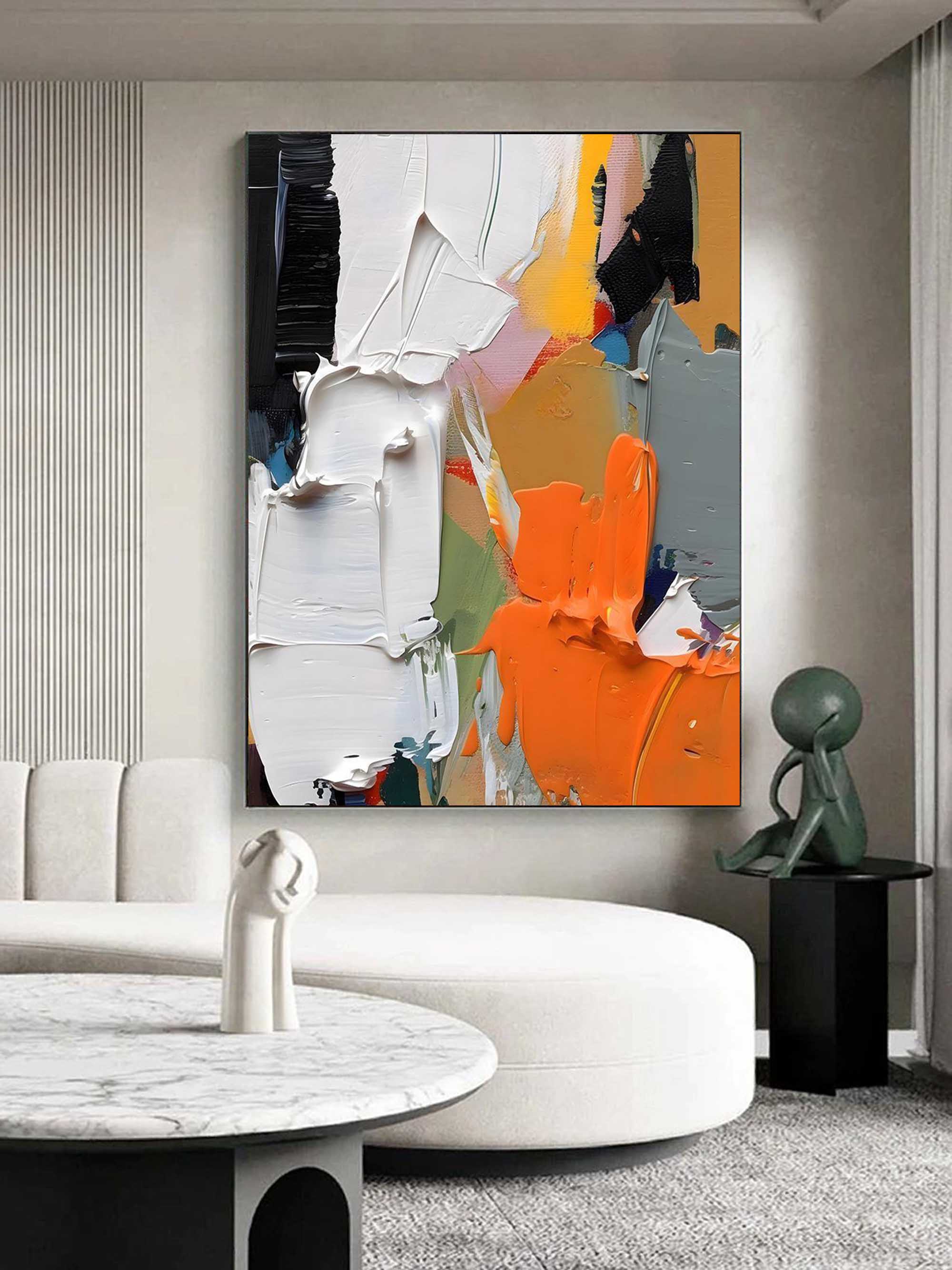 Wall Art Colorful Dynamic Dynamic Contemporary