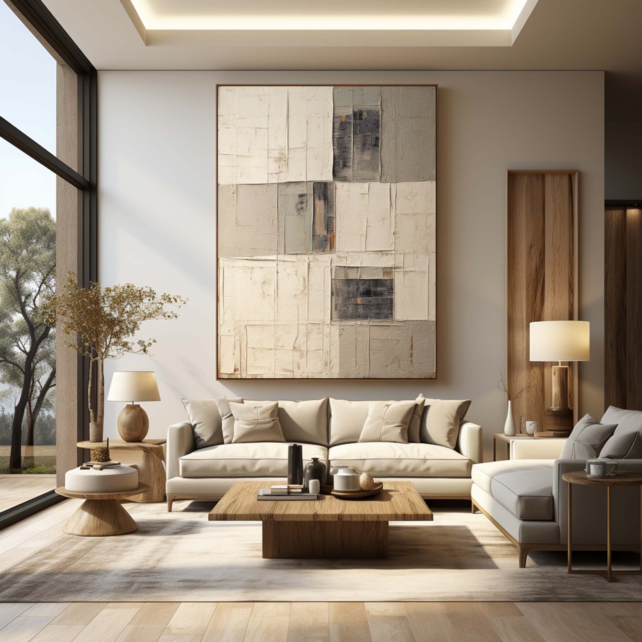 Wabi-Sabi Wall Art TX262 - Neutralighting