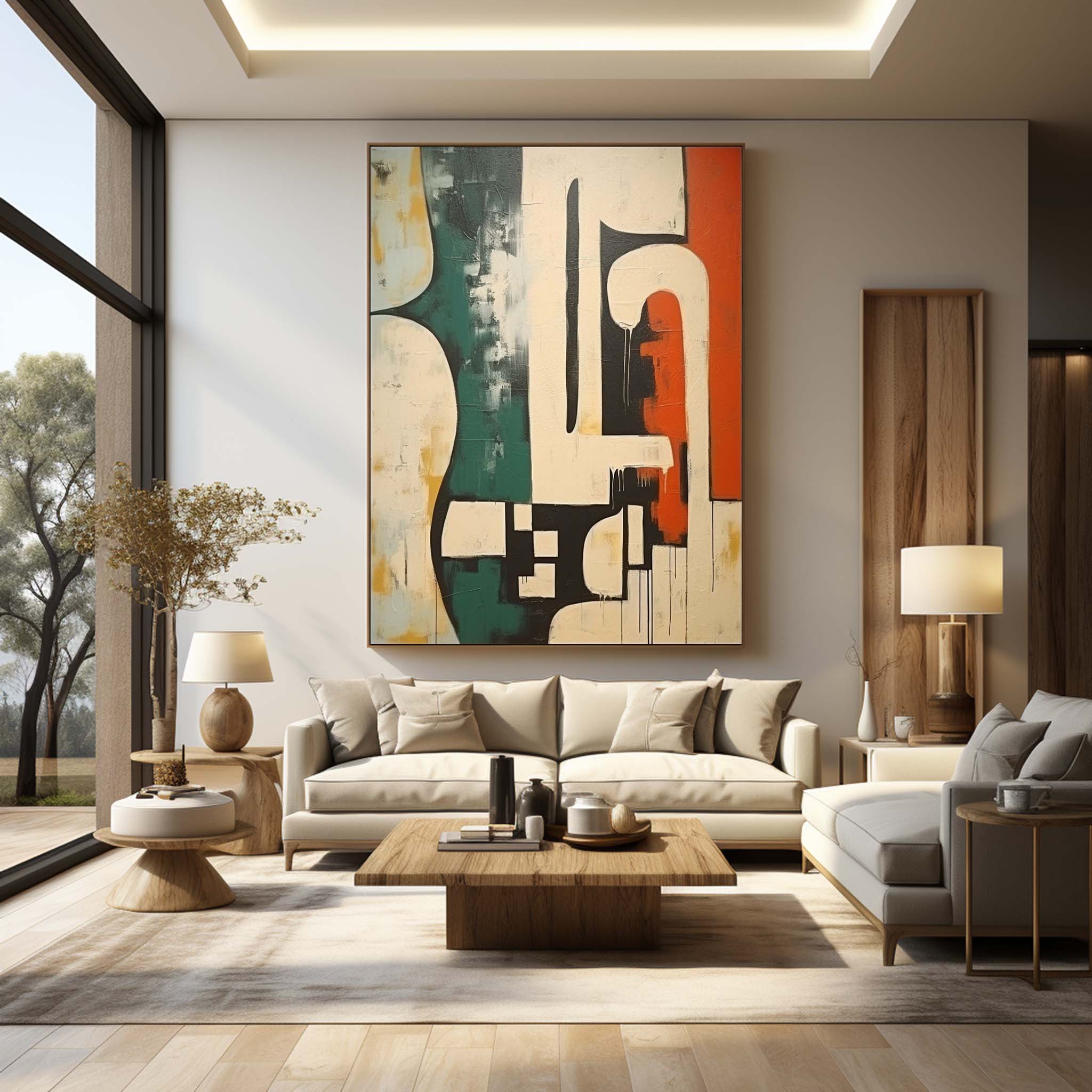 Wabi-Sabi Wall Art TX281 - Neutralighting