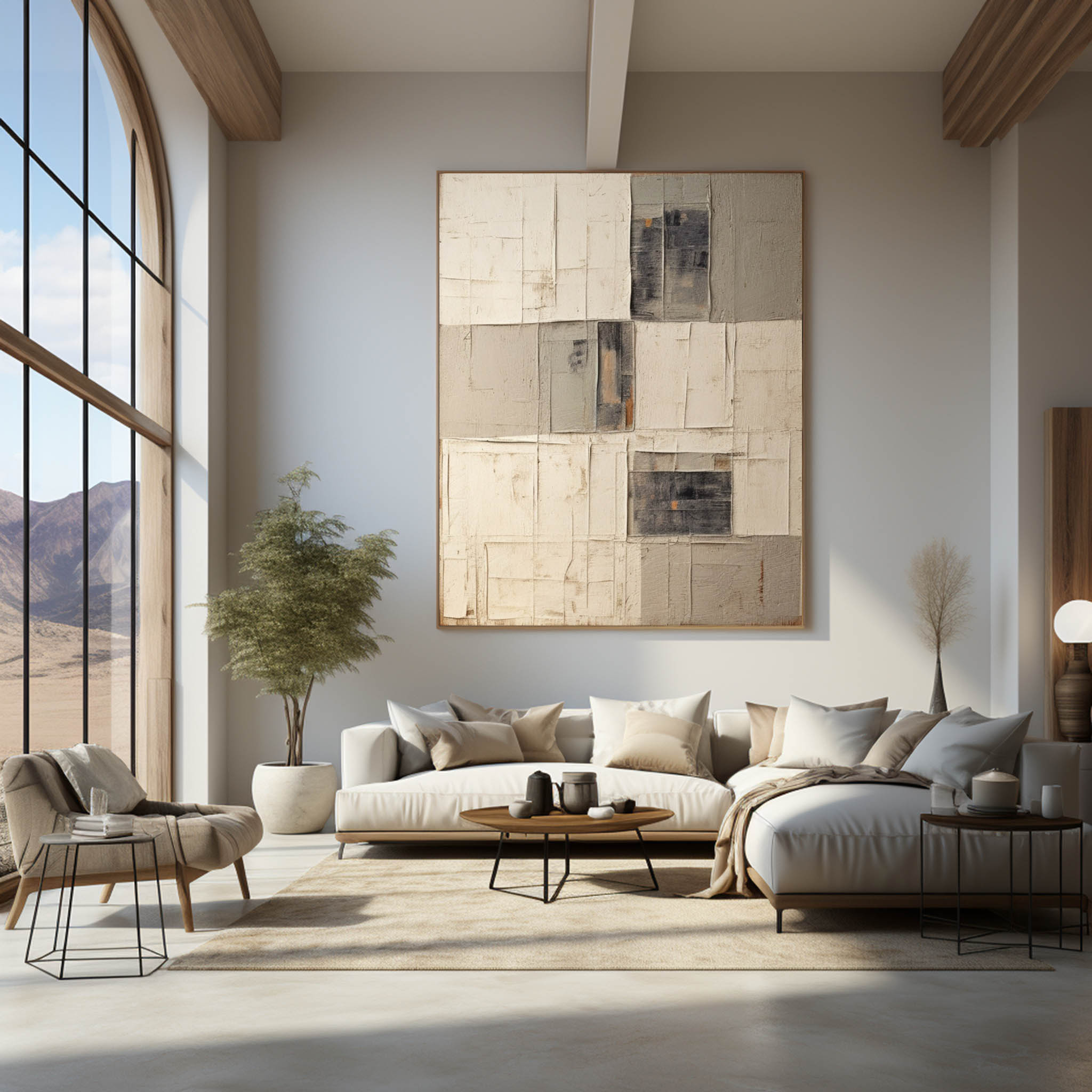 Wabi-Sabi Wall Art TX262 - Neutralighting