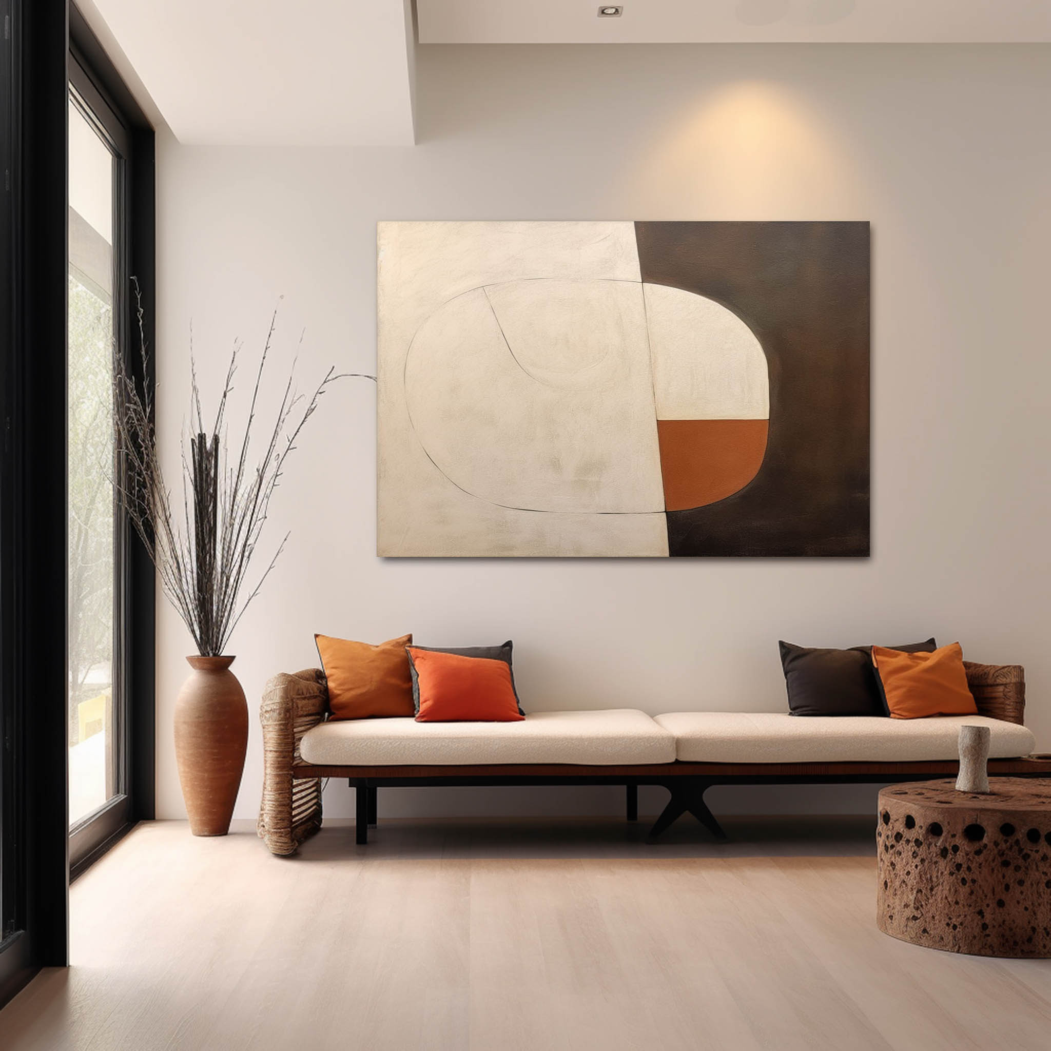 Contemporary Minimalist Art MA064 - Neutralighting