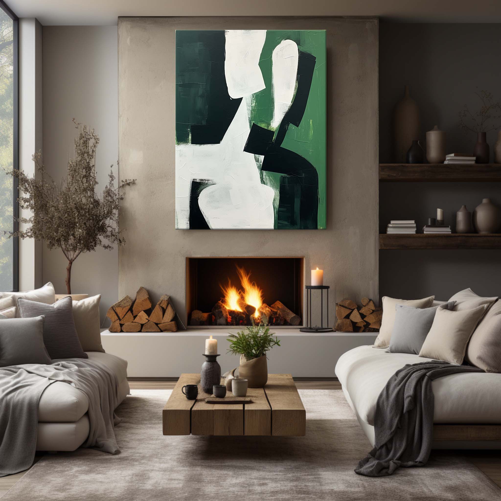Contemporary Minimalist Art MA053 - Neutralighting