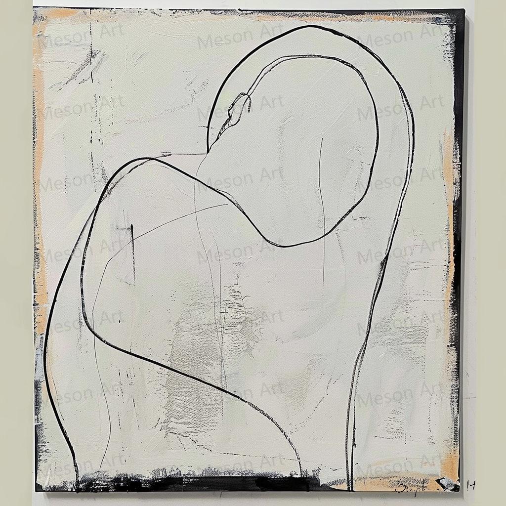 Wall Art Minimalist Embrace Abstract