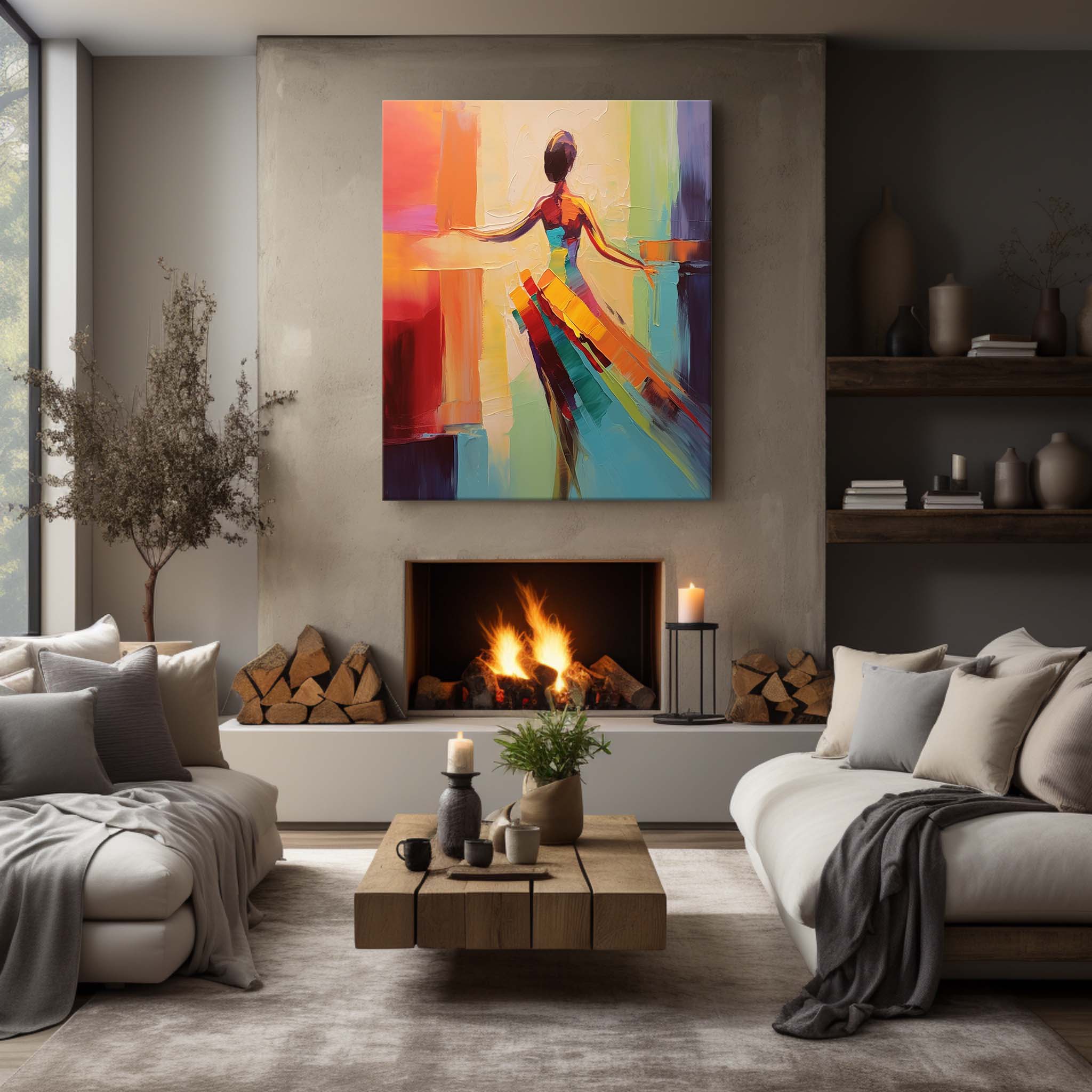Palette Canvas Art PAC008 - Neutralighting