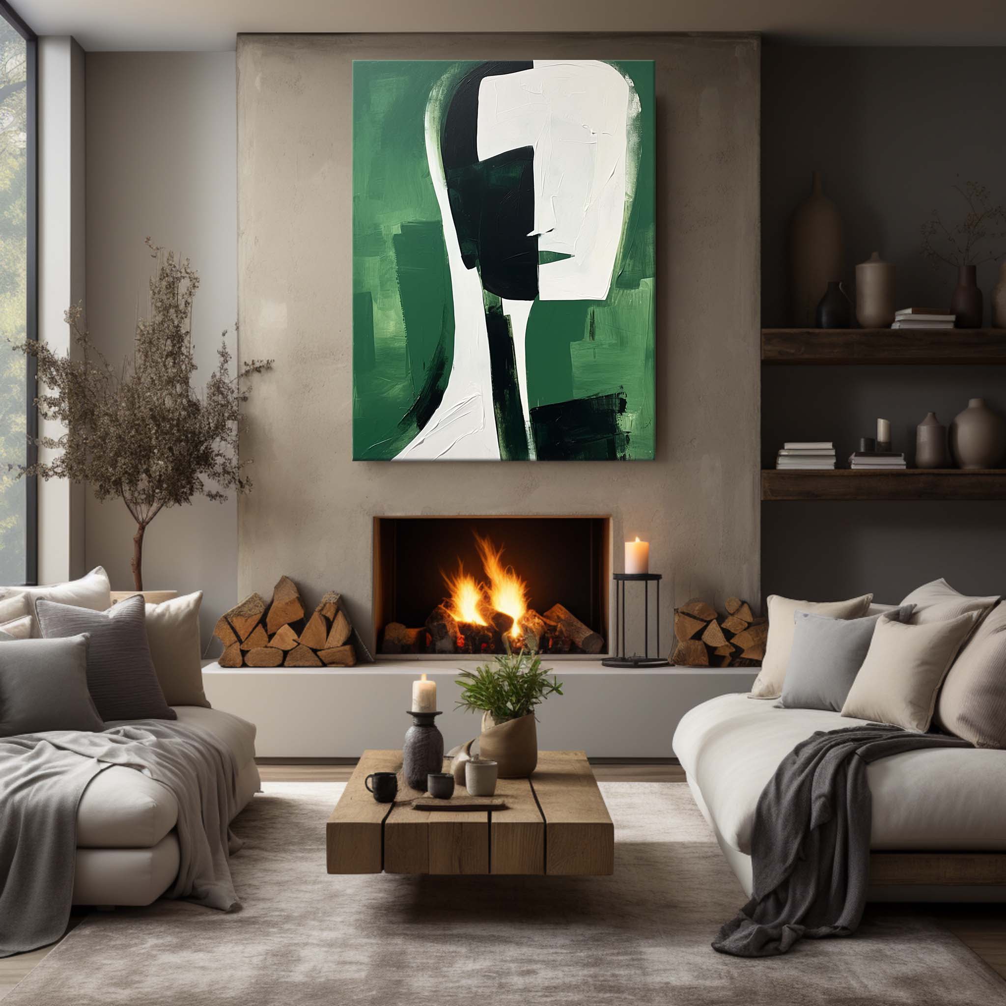 Contemporary Minimalist Art MA046 - Neutralighting