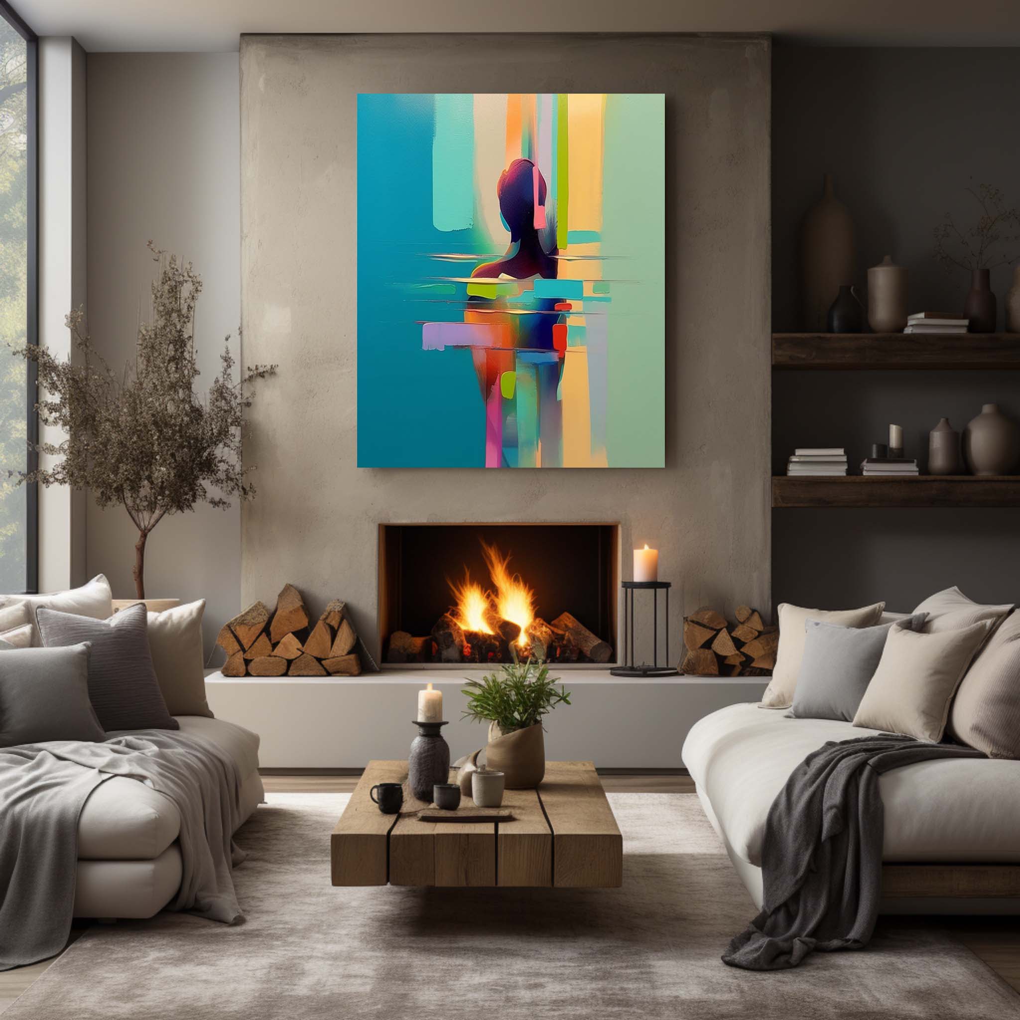 Palette Canvas Art PAC014 - Neutralighting